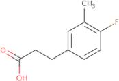 3-(4-fluoro-3-methylphenyl)propanoic acid