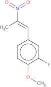 3'-Fluoro-4'-methoxy-beta-methyl-beta-nitrostyrene