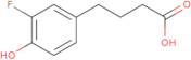 4-(3-Fluoro-4-hydroxyphenyl)butyric acid