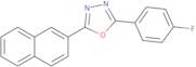 2-(4-Fluorophenyl)-5-(2-naphthyl)-1,3,4-oxadiazole