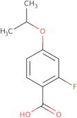 2-Fluoro-4-isopropyloxybenzoic acid