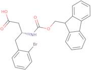 Fmoc-D-b-HoPhe(2-Br)-OH