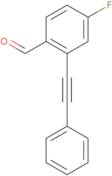 4-fluoro-2-(phenylethynyl)benzaldehyde