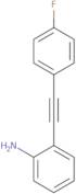2-((4-fluorophenyl)ethynyl)benzeneaMine