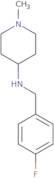 N-[(4-Fluorophenyl)methyl]-1-methyl-4-piperidinamine