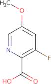 3-Fluoro-5-methoxypicolinic acid