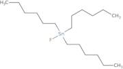 Fluorotrihexylstannane