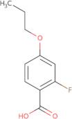 2-Fluoro-4-Propoxybenzoic Acid