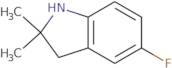 5-fluoro-2,2-dimethyl-indoline