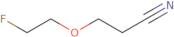 3-(2-Fluoroethoxy)Propanenitrile