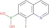 8-Fluoroquinoline-7-boronic acid