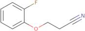 3-(2-Fluorophenoxy)Propanenitrile