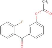 3-(2-Fluorobenzoyl)phenyl acetate