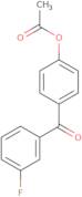 4-(3-Fluorobenzoyl)phenyl acetate