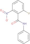 2-Fluoro-6-nitro-N-phenylbenzamide