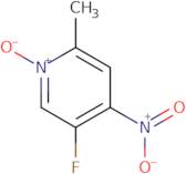 5-Fluoro-4-nitro-2-picoline N-oxide