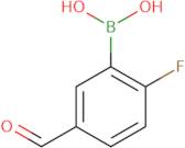 2-Fluoro-5-formylphenylboronic acid