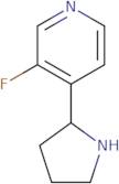 3-Fluoro-4-(2-pyrrolidinyl)pyridine