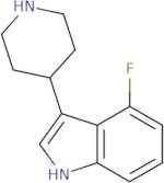 4-Fluoro-3-(4-piperidinyl)-1H-indole
