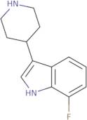 7-Fluoro-3-(4-piperidinyl)-1H-indole