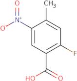 2-Fluoro-4-methyl-5-nitrobenzoic acid