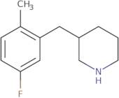 3-(5-Fluoro-2-methylbenzyl)piperidine