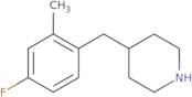 4-(4-Fluoro-2-methylbenzyl)piperidine