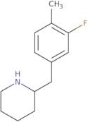 2-(3-Fluoro-4-methylbenzyl)piperidine