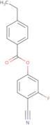 3-Fluoro-4-cyanophenyl 4-ethylbenzoate