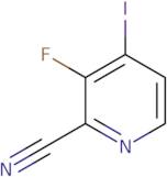 3-Fluoro-4-iodopyridine-2-carbonitrile