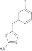 5-(3-Fluorobenzyl)-1,3-thiazol-2-amine