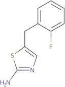 5-(2-Fluorobenzyl)-1,3-thiazol-2-amine