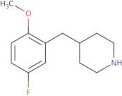 4-(5-Fluoro-2-methoxybenzyl)piperidine