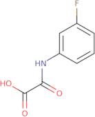 [(3-Fluorophenyl)amino](oxo)acetic acid