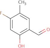 4-Fluoro-2-hydroxy-5-methylbenzaldehyde