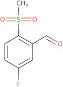 5-Fluoro-2-(methylsulfonyl)benzaldehyde