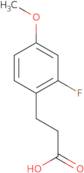 2-Fluoro-4-methoxybenzenepropanoic acid