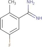 5-Fluoro-2-methylbenzenecarboximidamide