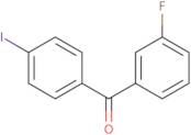 (3-Fluorophenyl)(4-iodophenyl)methanone