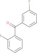 (3-Fluorophenyl)(2-iodophenyl)methanone