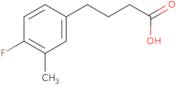 4-(4-Fluoro-3-Methylphenyl)Butanoic Acid