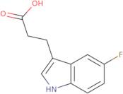 3-(5-Fluoro-1H-indol-3-yl)propanoic acid