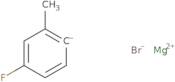 4-Fluoro-2-methylphenylmagnesium bromide