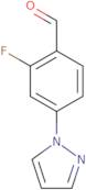 2-Fluoro-4-(1H-Pyrazol-1-Yl)Benzaldehyde