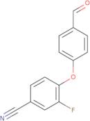 3-fluoro-4-(4-formylphenoxy)benzonitrile