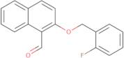 2-[(2-Fluorobenzyl)oxy]-1-naphthaldehyde