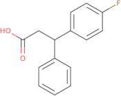 3-(4-Fluorophenyl)-3-Phenylpropanoic Acid