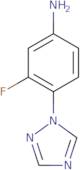 3-Fluoro-4-(1H-1,2,4-Triazol-1-Yl)Aniline