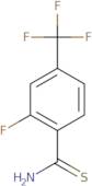 2-Fluoro-4-(trifluoromethyl)thiobenzamide