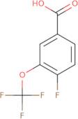 4-Fluoro-3-(trifluoromethoxy)benzoic acid